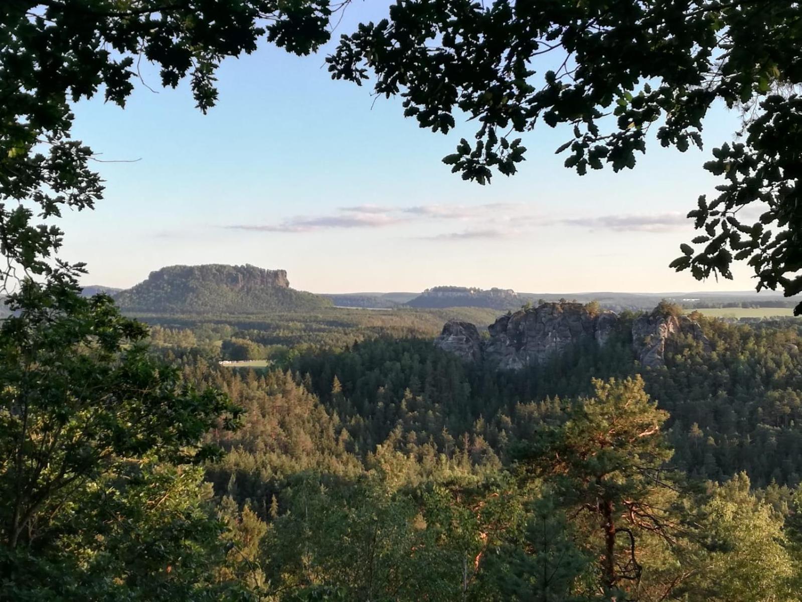 Apartmán Gohrischstein Blick Rathmannsdorf Exteriér fotografie